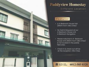 PADDY VIEW HOMESTAY - DIFFERENT LOCATION
